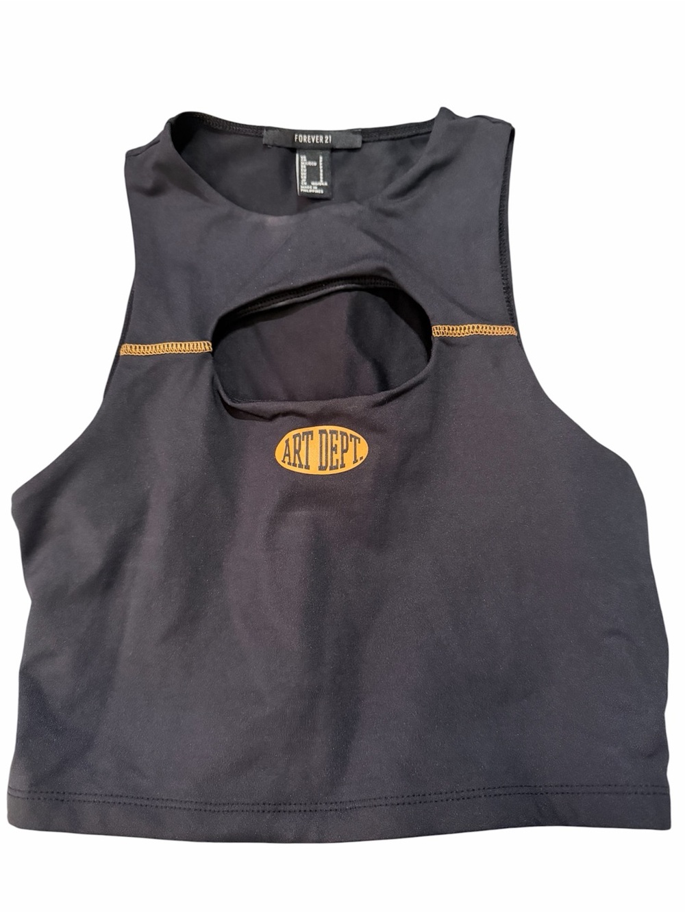 Mixed Bundle Women's Crop & Tank Top Bundle - Black + Yellow Tie-Dye - Picture 3 of 9